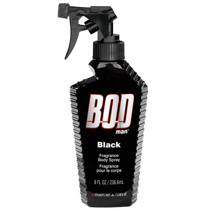 Bod Man Black 236ml Fragrance Body Spray