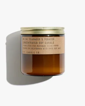 P.F. Candle Co. 12.5oz Large Concentrated Candle - Teakwood & Tobacco