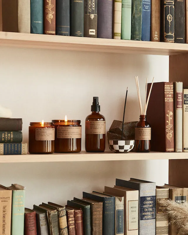 P.F. Candle Co. 12.5oz Large Concentrated Candle - Teakwood & Tobacco