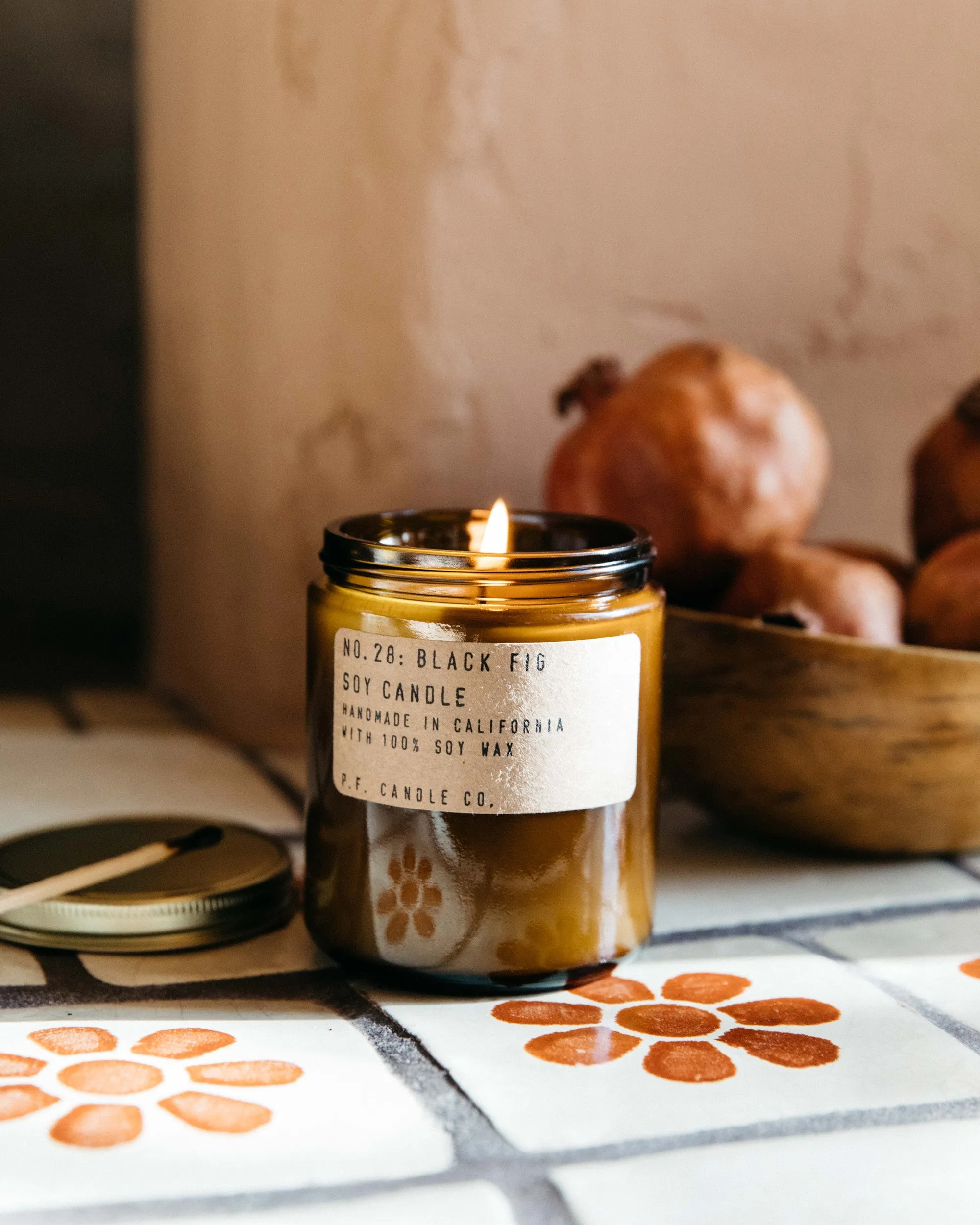 P.F. Candle Co. 7.2oz Standard Jar Candle - Black Fig