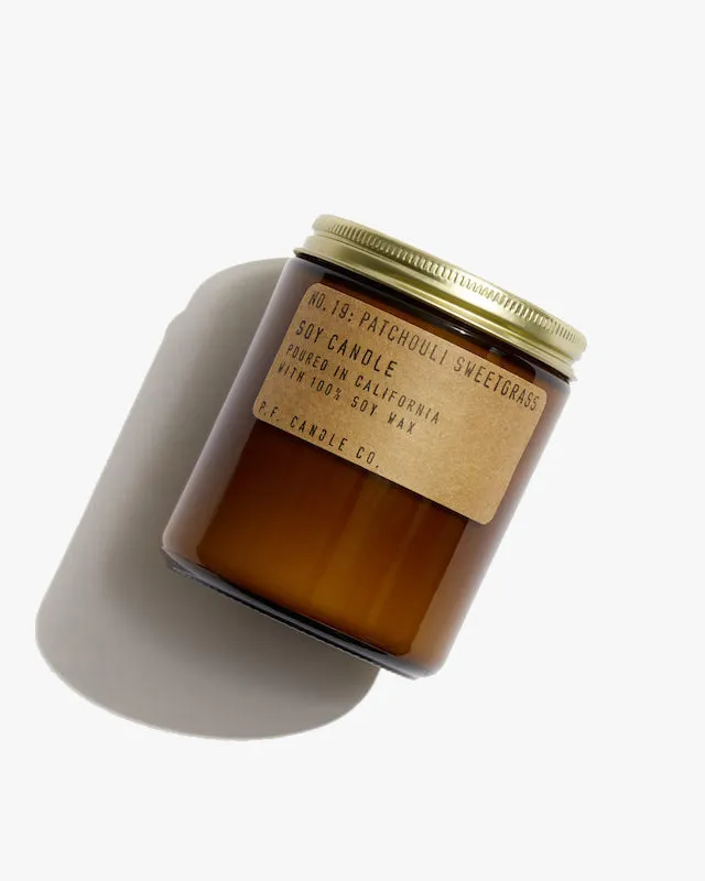 P.F. Candle Co. 7.2oz Standard Jar Candle - Patchouli Sweetgrass