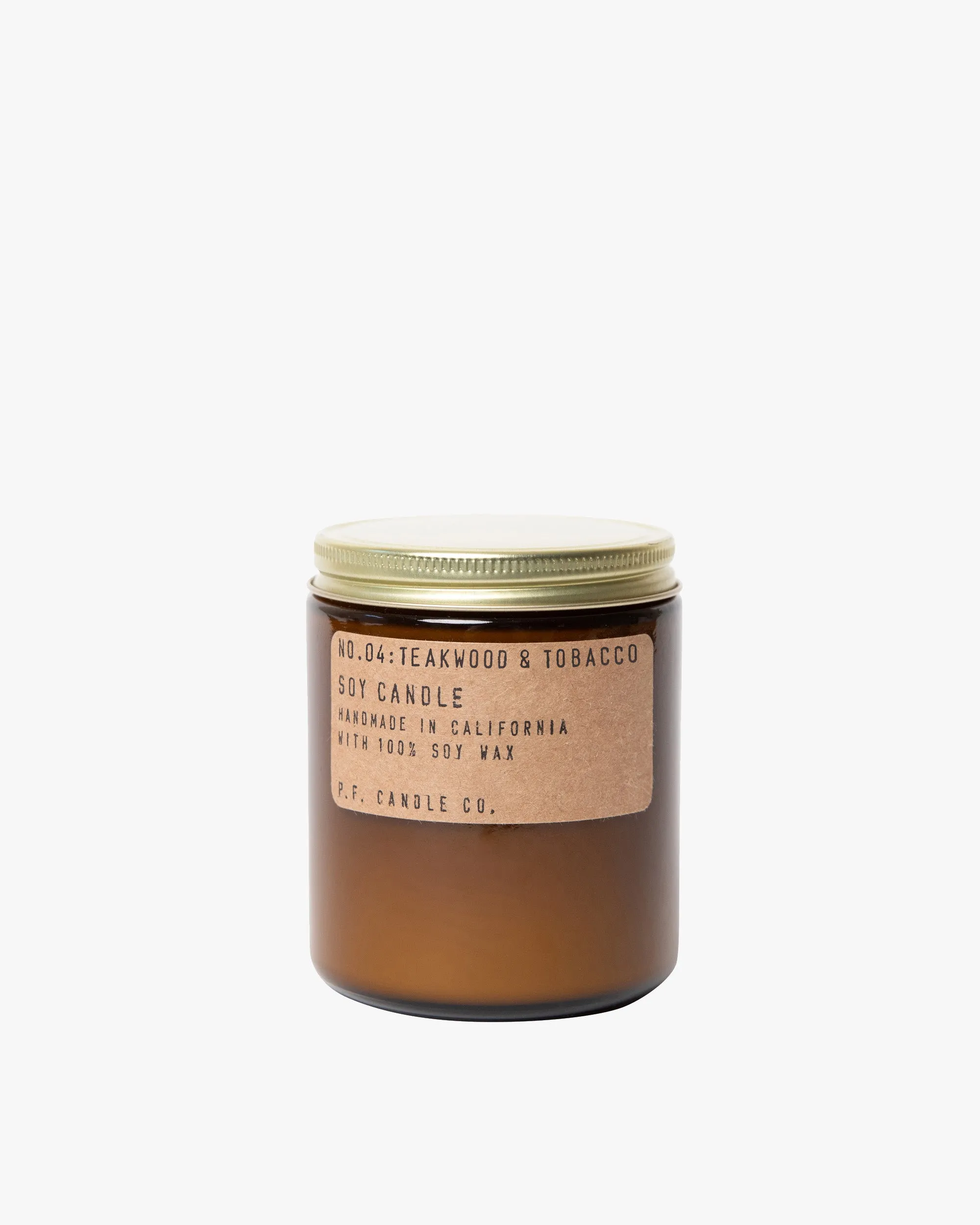 P.F. Candle Co. 7.2oz Standard Jar Candle - Teakwood & Tobacco