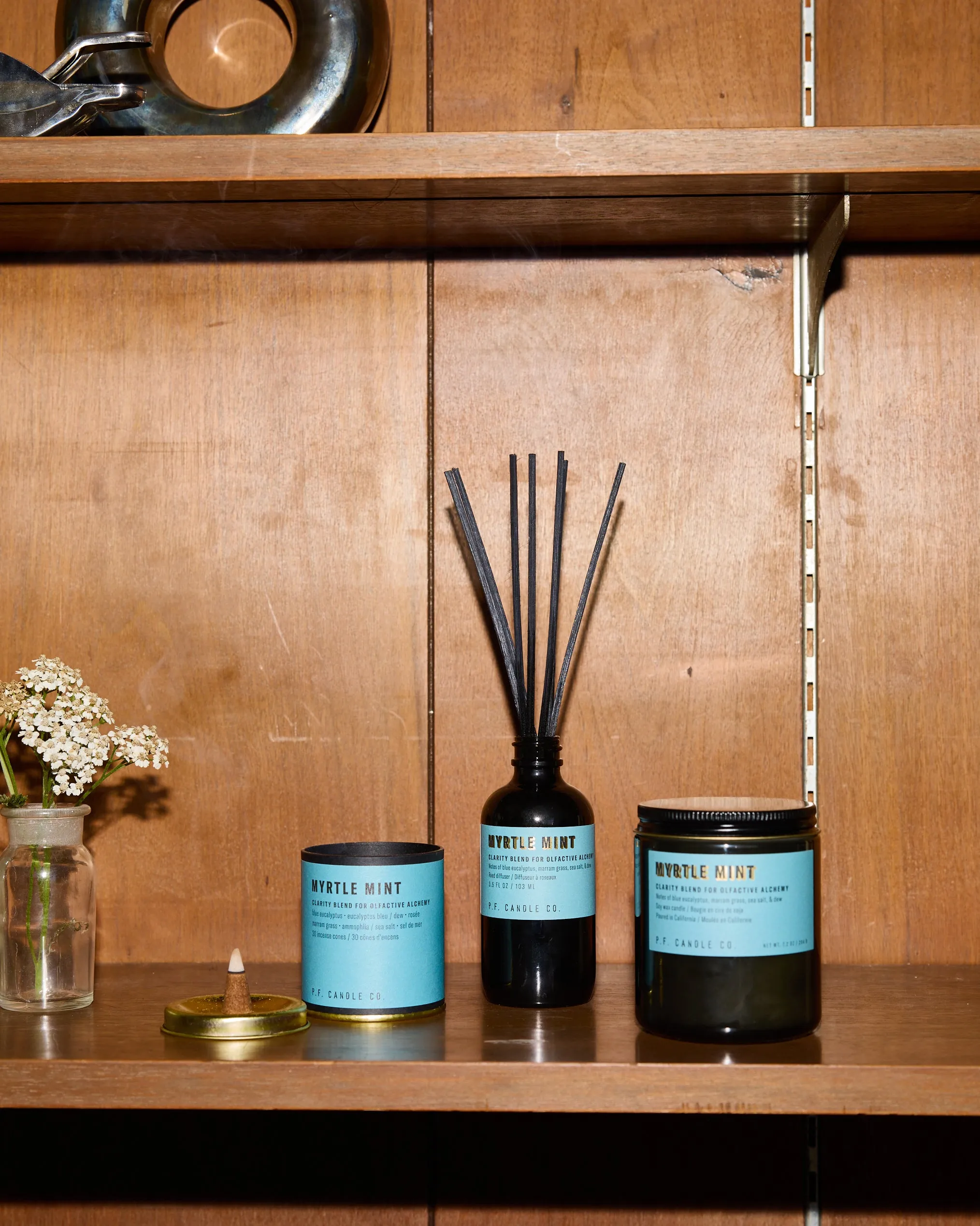 P.F. Candle Co. Alchemy Reed Diffuser - Myrtle Mint
