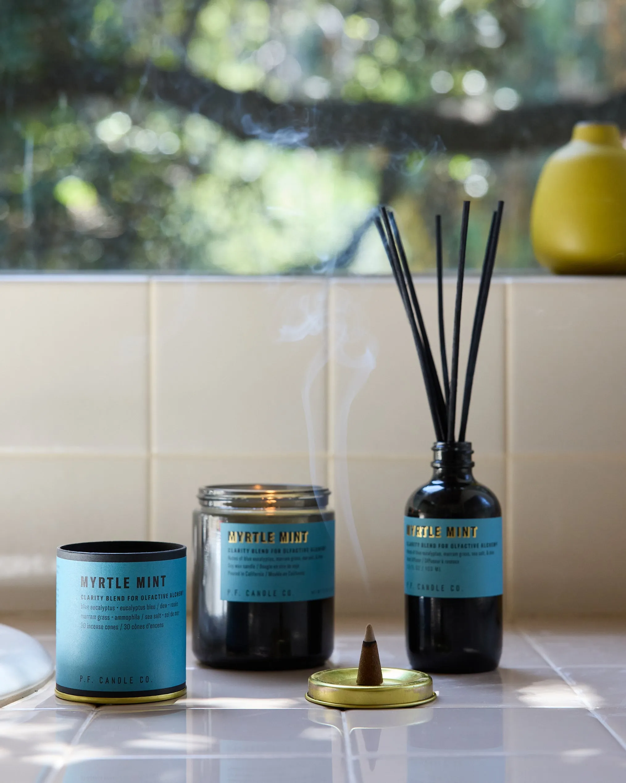 P.F. Candle Co. Alchemy Reed Diffuser - Myrtle Mint