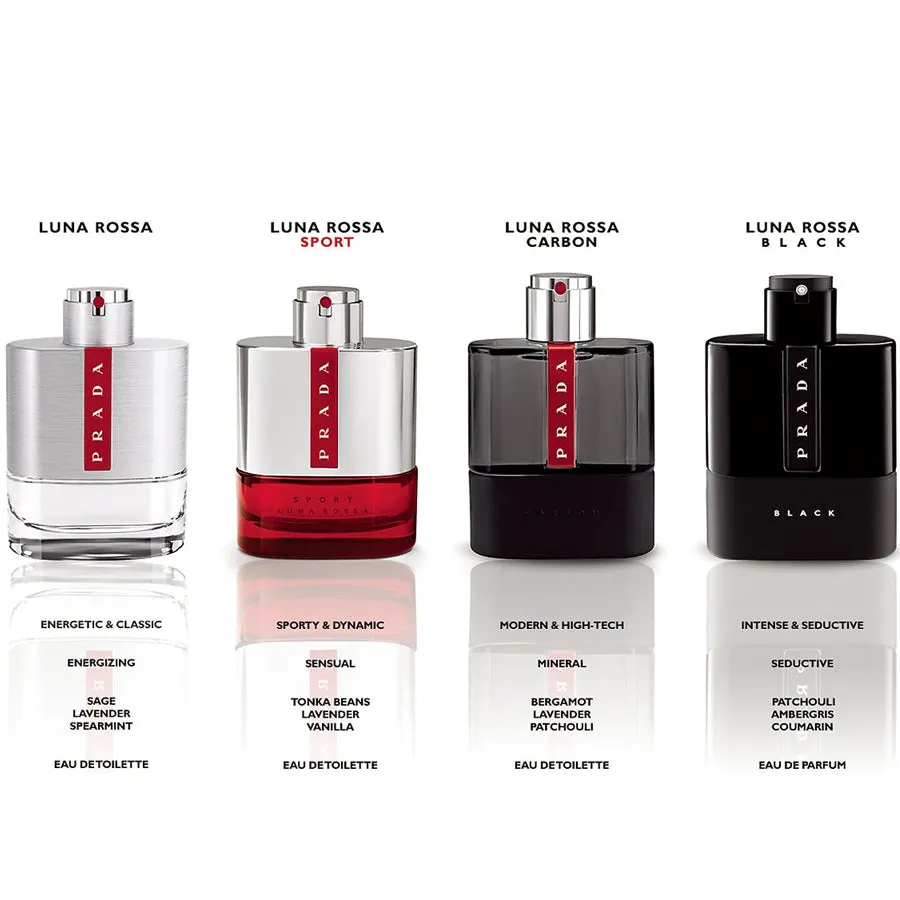 Prada Luna Rossa Black 3.4 oz EDP for men
