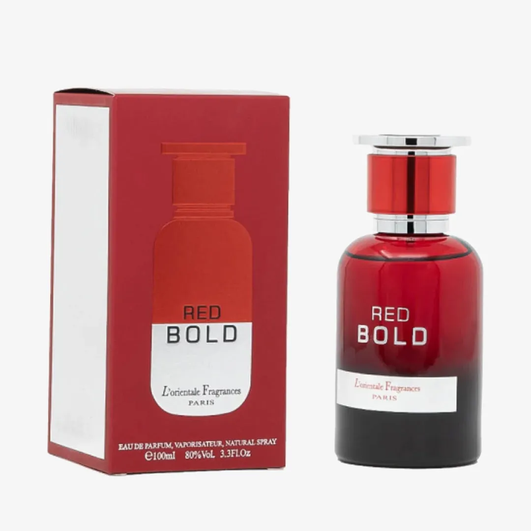 Red Bold for Men By Lorientale Fragrances Eau de Parfum Spray 3.3 oz