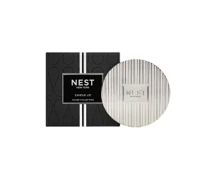 Silver Classic Candle Lid
