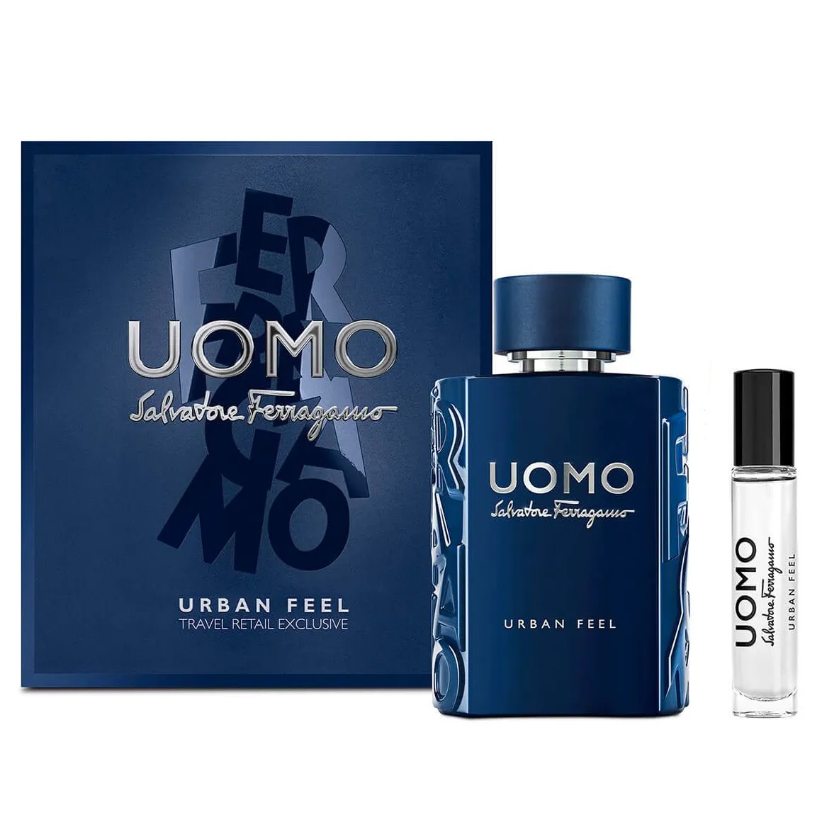 Uomo Urban Feel by Salvatore Ferragamo 100ml EDT 2pc Set